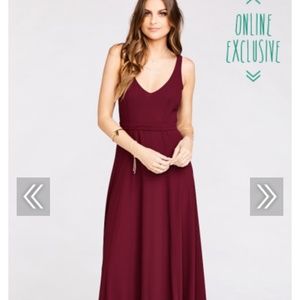 Show Me Your Mumu Jenn Maxi Bridesmaids Dress